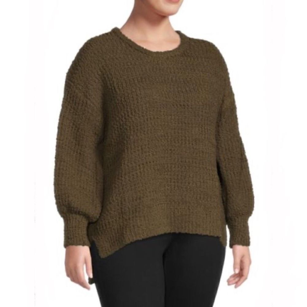 Bobeau | Popcorn Pullover Sweater